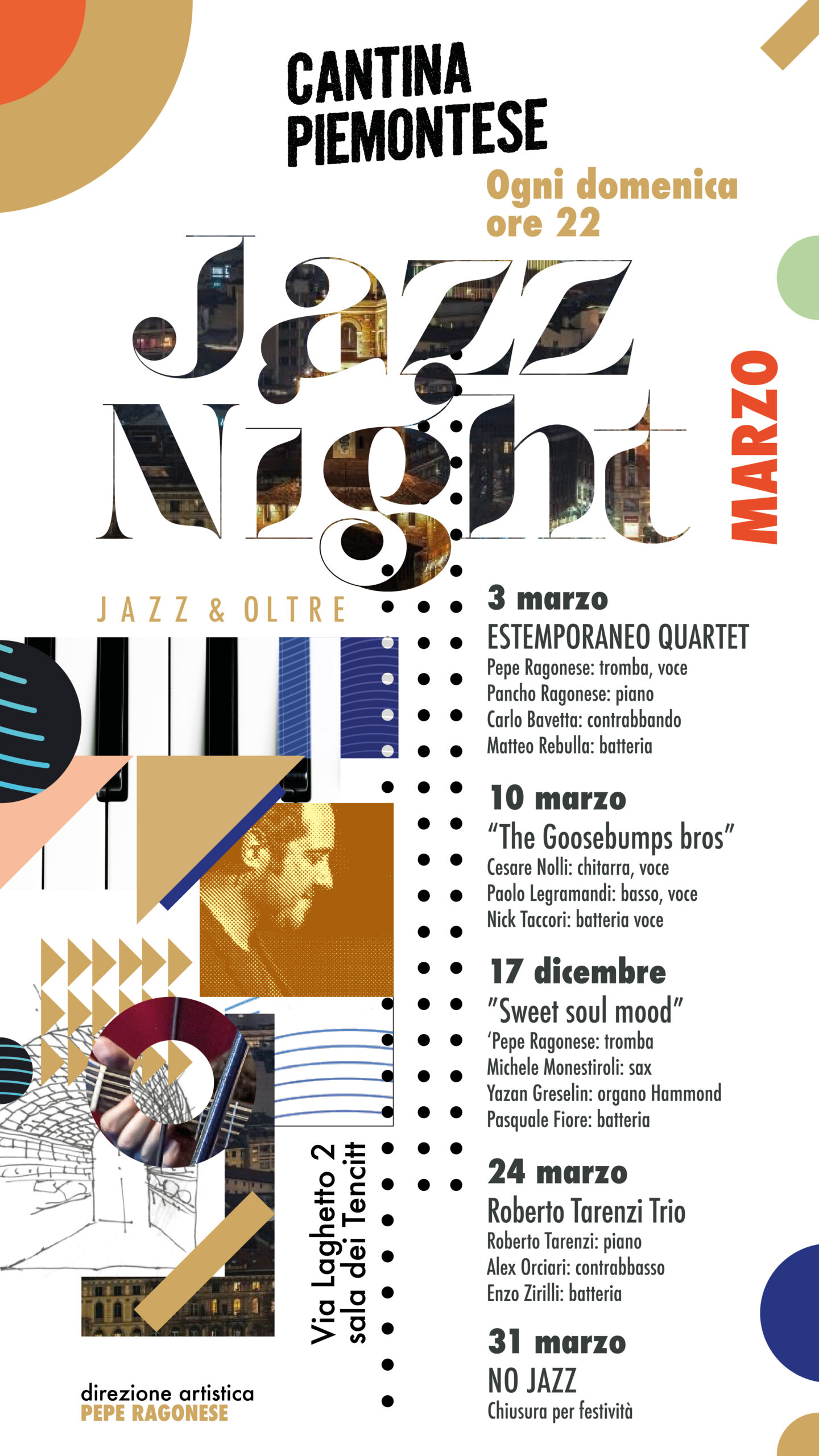 Live Night Jazz Febbraio 2024 - Cantina Piemontese