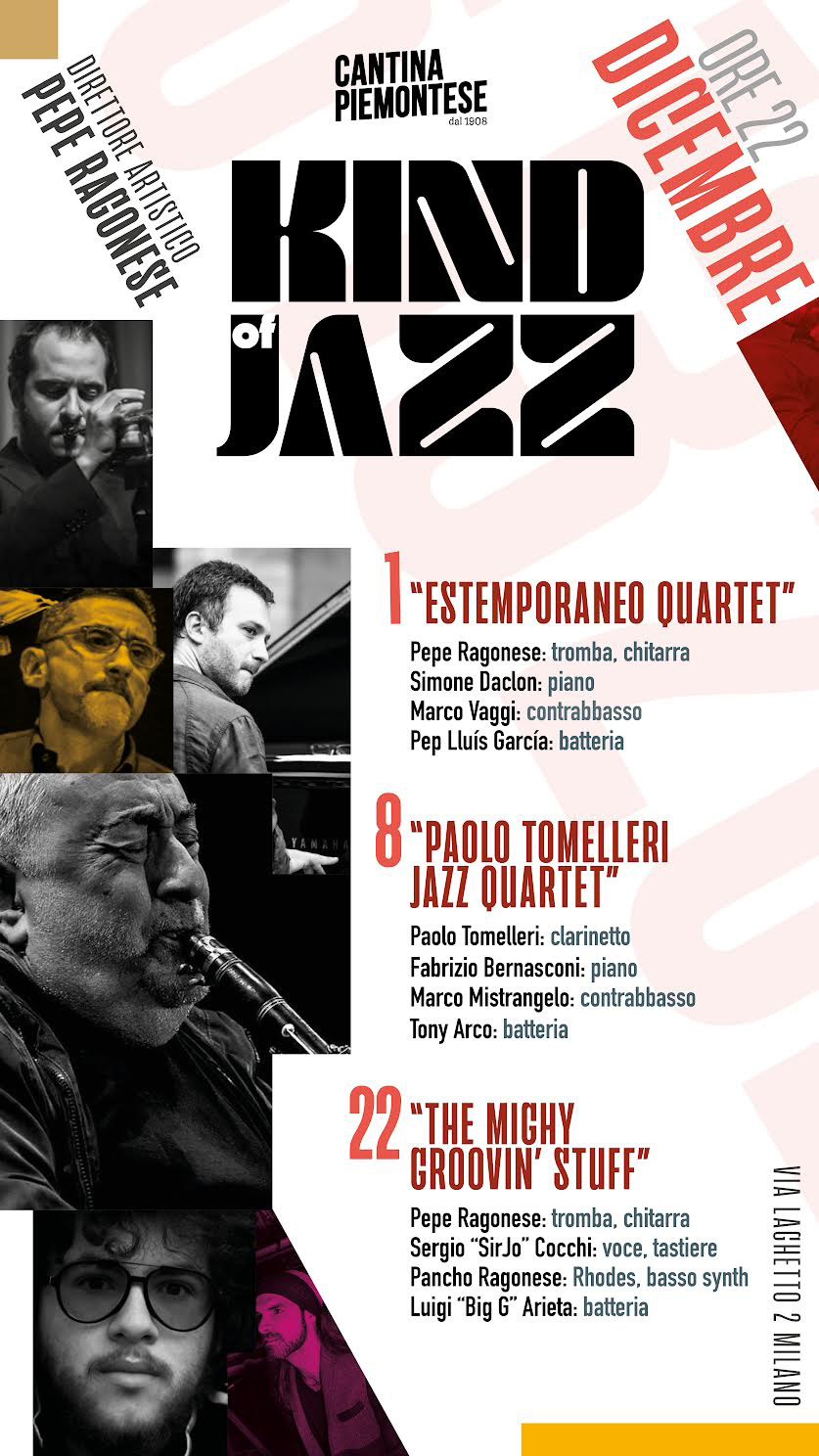 Kind of Jazz Dicembre 2024 - Cantina Piemontese